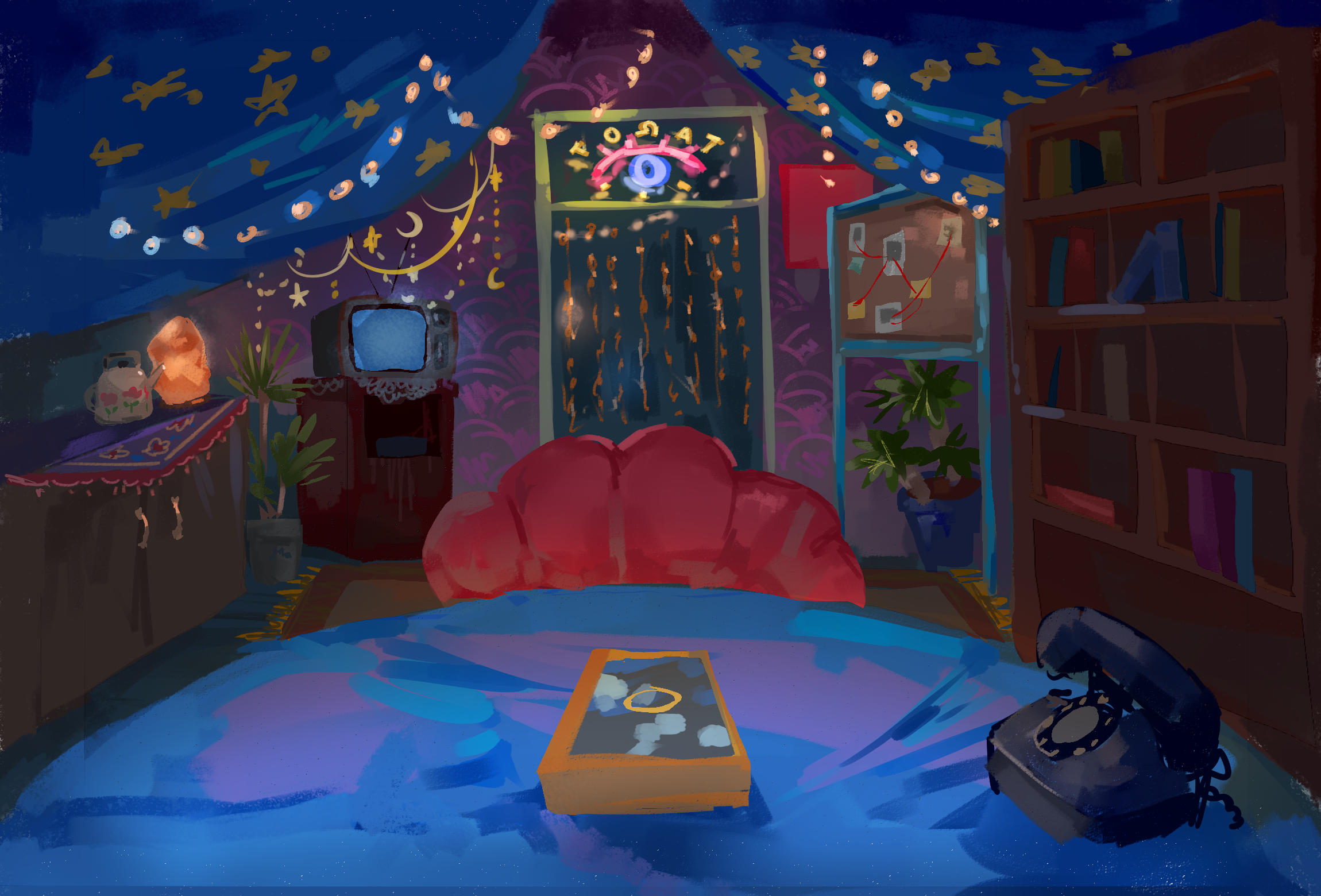 Tarot Room Concept